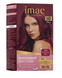 IMAC Cosmetic Permanent Hair Color 5/45 Mulberry Red