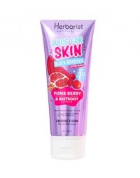 Herborist Juice For Skin Gluta Booster Lotion Serum SPF 30 PA+++ Pome Berry & Beetroot