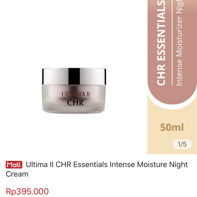 CHR Essentials Night Cream