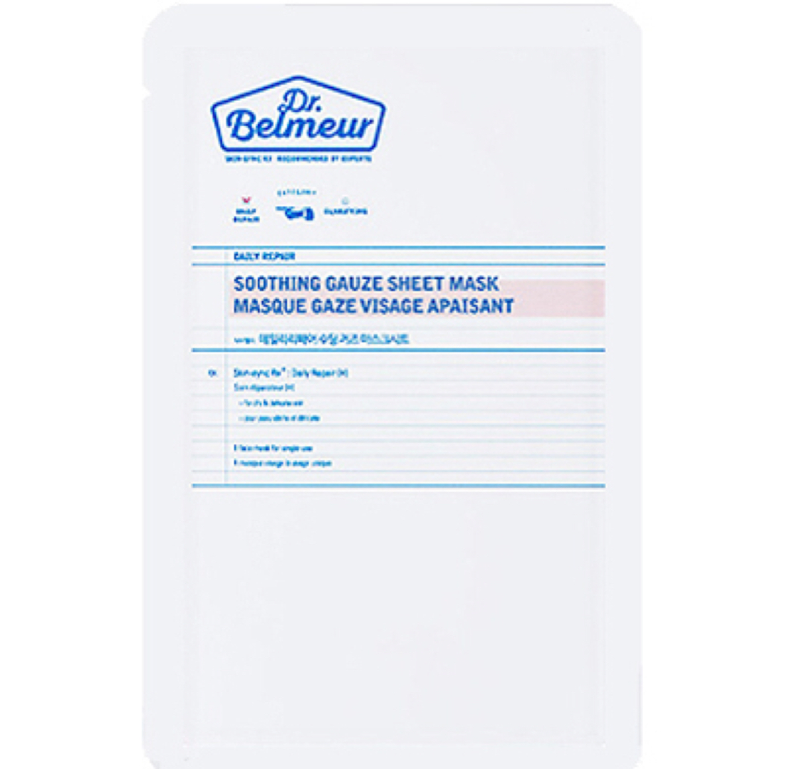 DR.BELMEUR DAILY SOOTHING GAUZE SHEET MASK