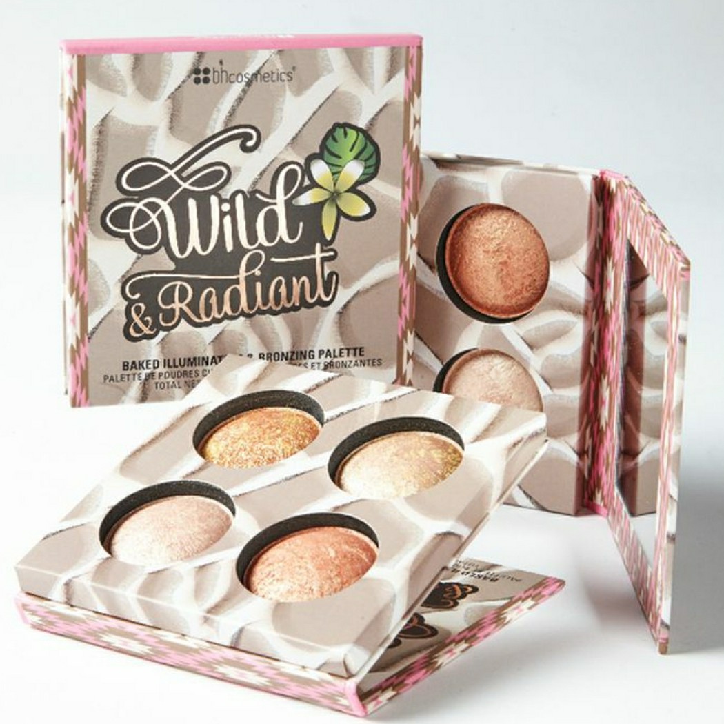 BH Cosmetics Wild & Radiant Baked Illuminating & Bronzing Palette