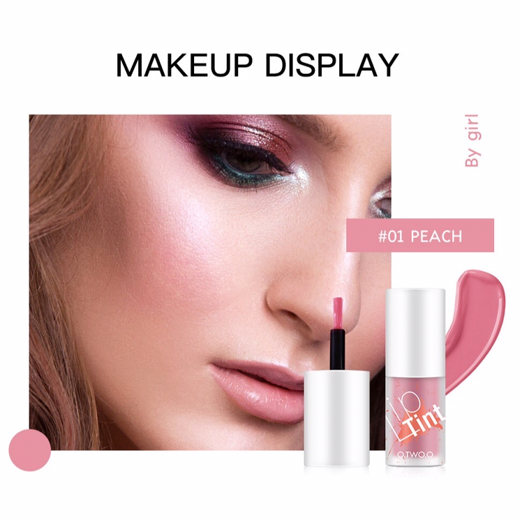 O.TWO.O LIP TINT Lipgloss & Blush