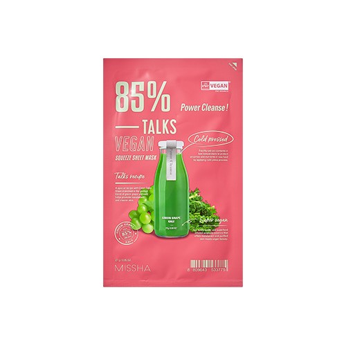 Talks Vegan Squeeze Sheet Mask