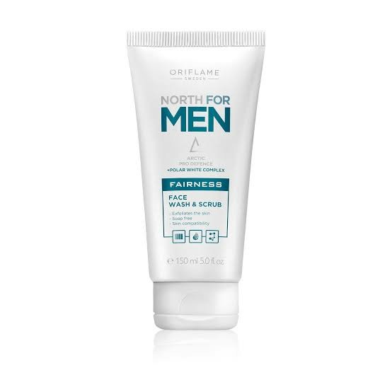 North For Men Fairness Face Wash & Scrub