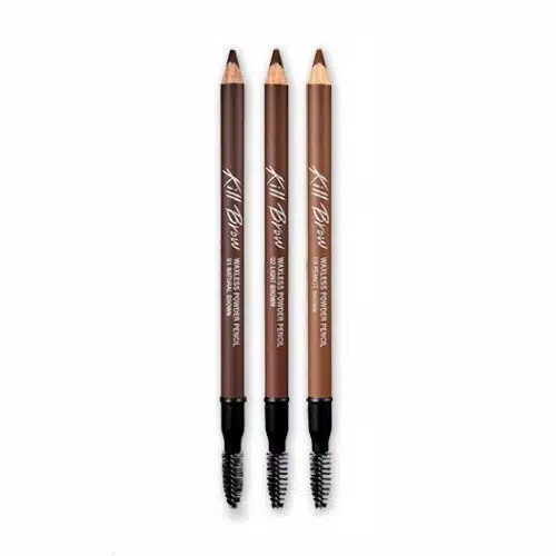 Kill Brow Waxless Powder Pencil 01 Natural Brown