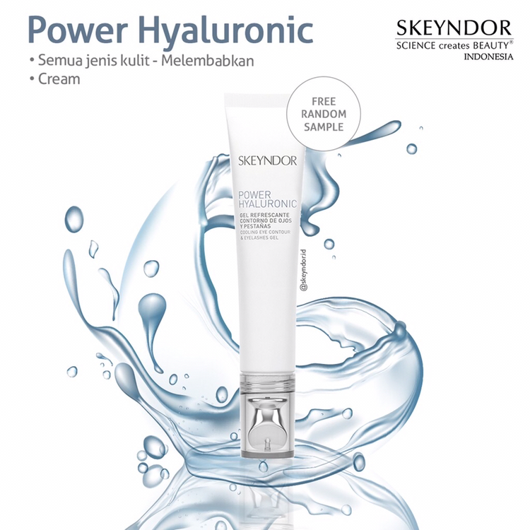 Hyaluronic Cooling Eye Contour & Eyelashes Gel