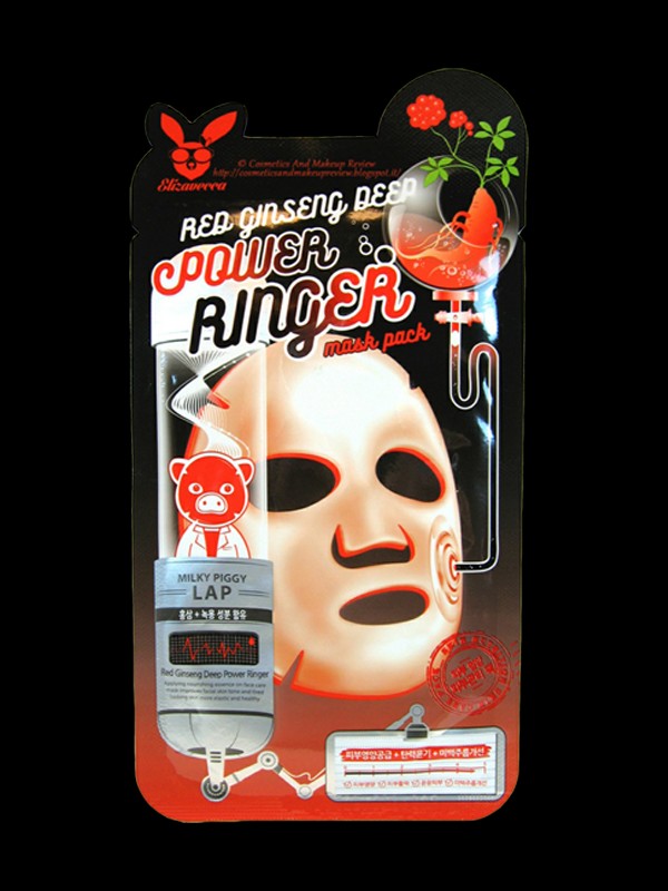 Elizavecca Red Ginseng Deep Power Ringer Mask