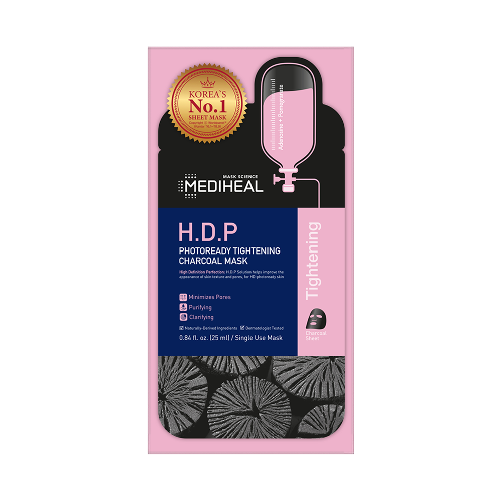 H.D.P Photoready Tightening Charcoal Mask