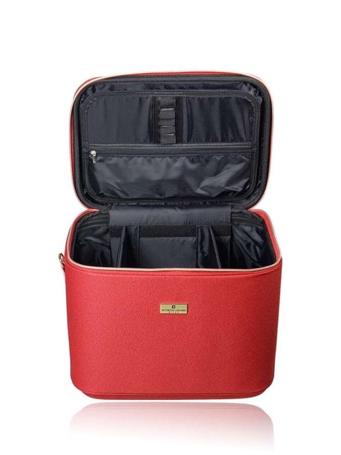 Vanity Case Set Red