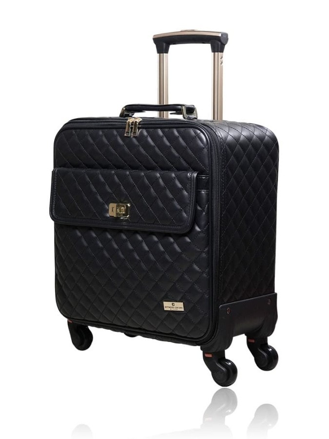 Iconic Quilt Beauty Bag With Trolley
