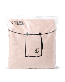 Coral Velvet Bath Towel