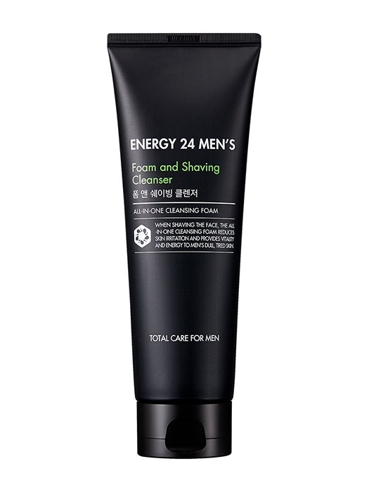 Energy 24 Men's Foam And Shaving Cleanser