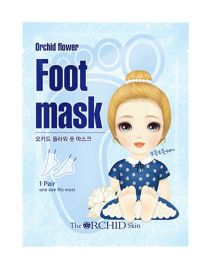 Orchid Flower Foot Mask