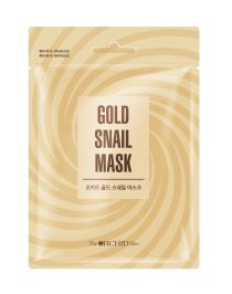 Orchid Gold Snail Mask