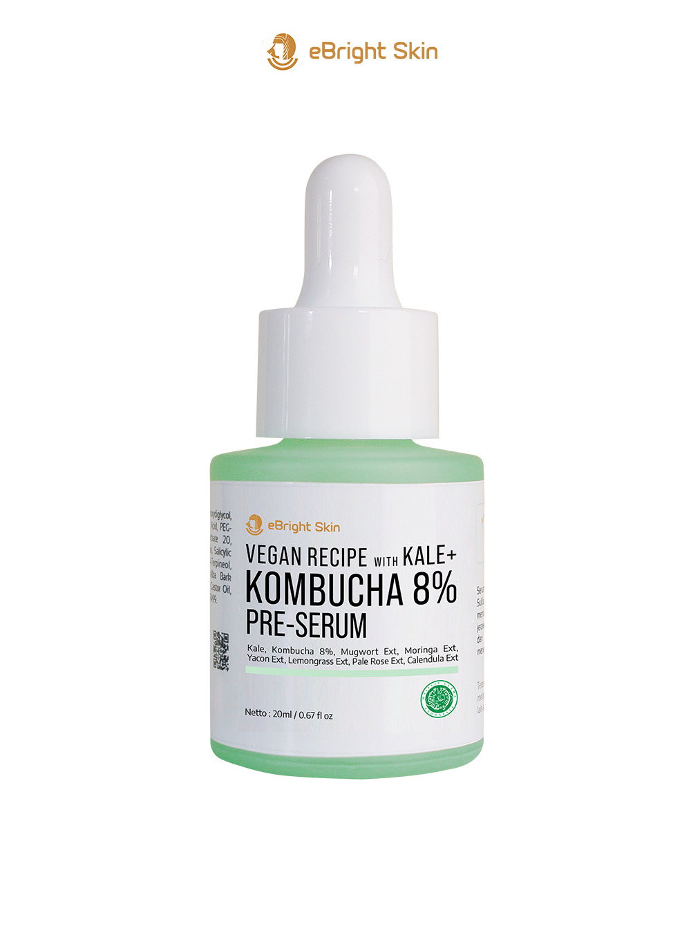 Vegan Recipe with Kale + Kombucha 8% Pre-Serum