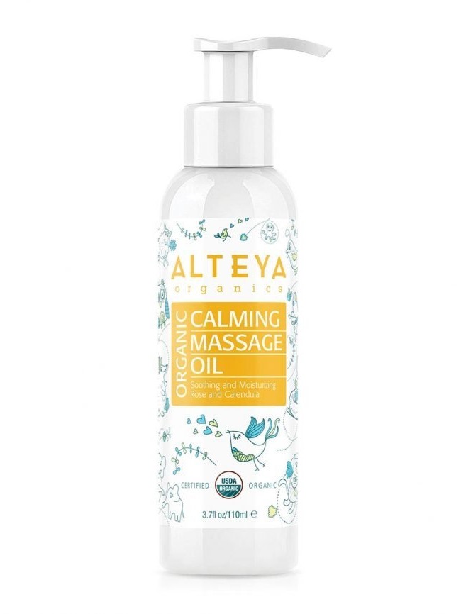 Organic Calming Massage Oil