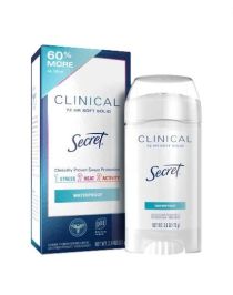 Clinical Strength Soft Solid Antiperspirant Deodorant Waterproof
