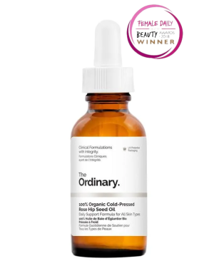 100% Organic Cold-Pressed Rose Hip Seed Oil
