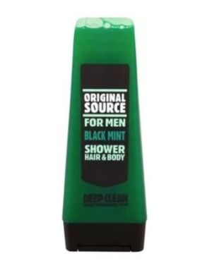 For Men Black Mint Shower Hair and Body