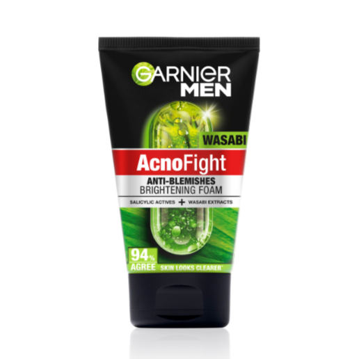 Men Acno Fight Wasabi Brightening Foam