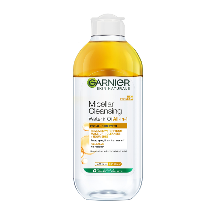 Micellar Water Oil Infused Cleansing Oil Biphase Cleansing Water