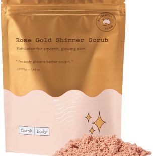 Frank Frank Body Rose Gold Shimmer Scrub Rose Gold Shimmer Scrub