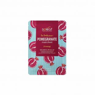 Soleaf soleaf So Delicious POMEGRANATE mask sheet -