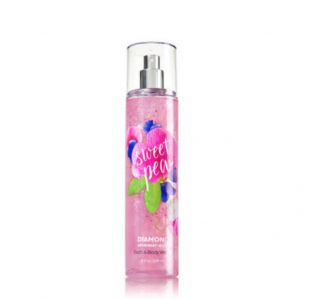 Bath and Body Works Sweet Pea Diamond Shimmer Mist 