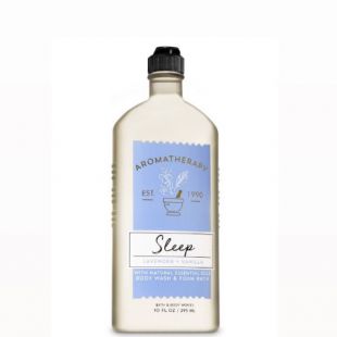 Bath and Body Works Aromatherapy Body Wash & Foam Bath Lavender Vanilla Sleep