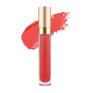 Poppy Dharsono Cosmetics Liquefied Matte Lip Color Peony