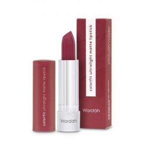 Wardah Colorfit Ultralight Matte Lipstick Woody Brown