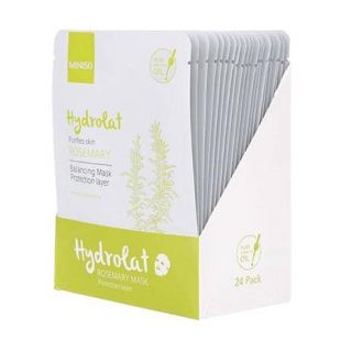 Miniso Hydrolat Sheet Mask Rosemary Balancing Mask