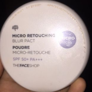 The Face Shop Micro Retouching SPF 50++ Blur Pact