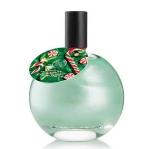 The Body Shop Peppermint Candy Cane Shimmer Mist 