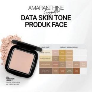 Amaranthine Amaranthine Powder Dual Perfection Compact Porcelain CP 54