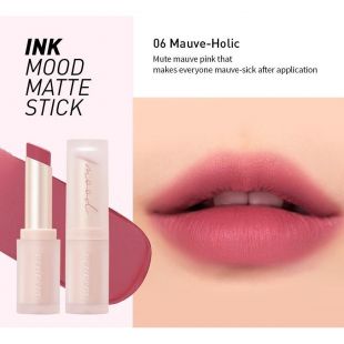 Peripera Ink Mood Matte Stick 06 Mauve-Holic