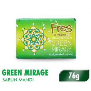 Fres & Natural Indulgence Perfumed Soap Green Mirage Bar