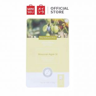 Miniso THE NATURE'S PICK NOURISHING SHEETMASK MOROCCAN ARGAN OIL