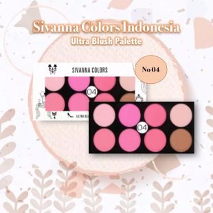 Sivanna Colors Sivanna Colors Blush On Palette 04