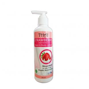 THAI Strawberry whitening hand and body lotion 