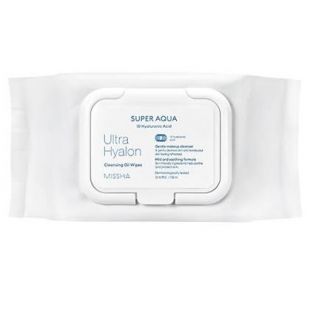 Missha Missha Super Aqua Ultra Hyalon Cleansing Oil Wipes 