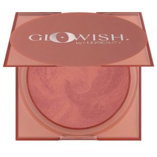 Huda Beauty GloWish Cheeky Vegan Blush Powder Caring Coral