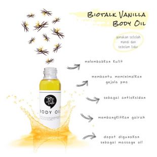 BIOTALK Body Oil Vanilla