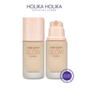 Holika Holika Hard Cover Glow Foundation 01 Warm Ivory