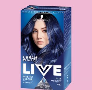 Schwarzkopf LIVE Blue Mercury U67