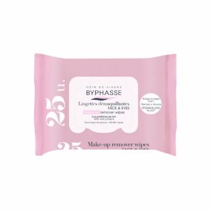 Byphasse Make-Up Remover Wipes Milk Proteins All Skin Types 