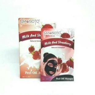 QIANSOTO Qiansoto Peel Off Masque Milk and Strawberry