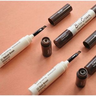 SilkyGirl InstaGlam Brow Cream 01 Natural Brown