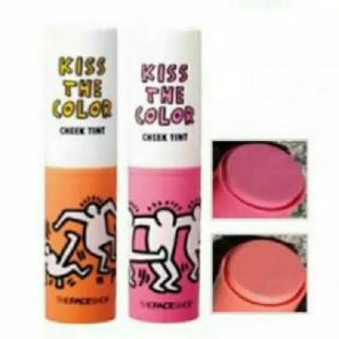 The Face Shop THE FACE SHOP x Keith Haring Kiss The Color Cheek tint 
