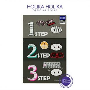 Holika Holika Pig-nose Black Head 3-Step Kit Strong